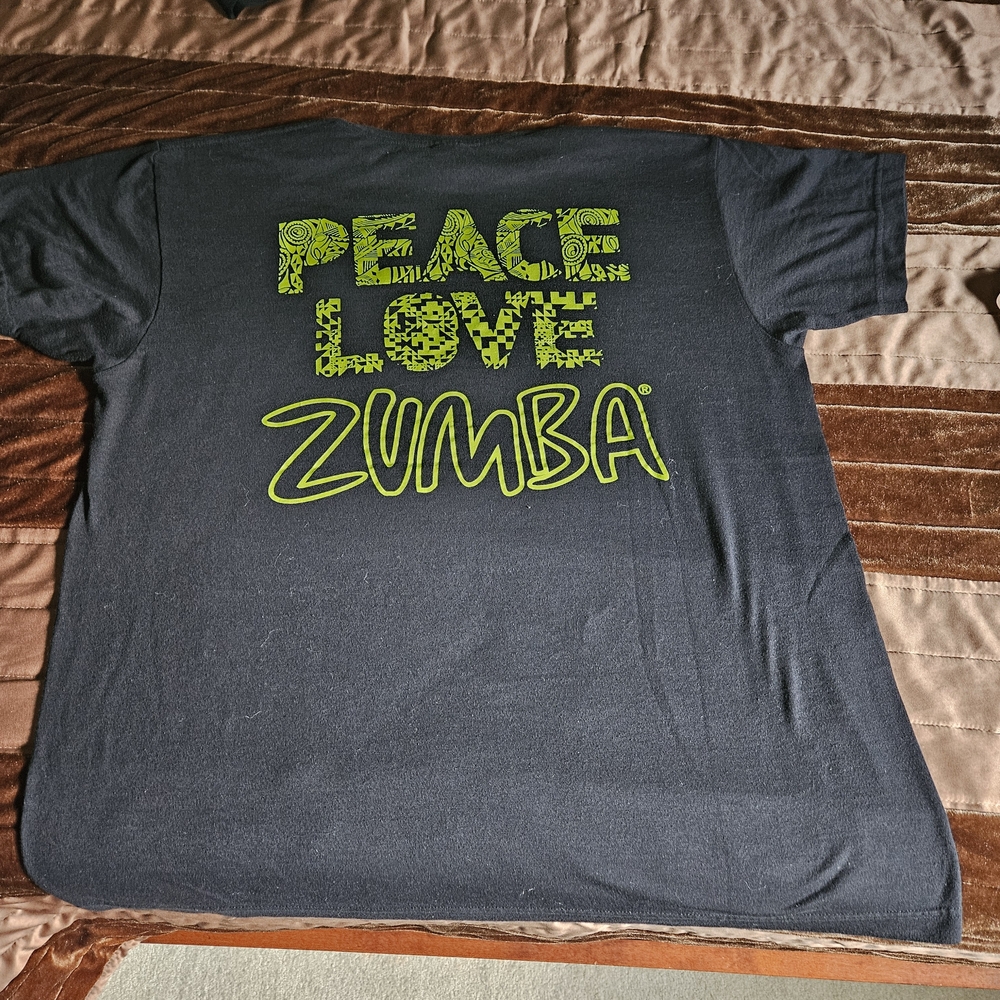 Zumba Fitness Black T-Shirt